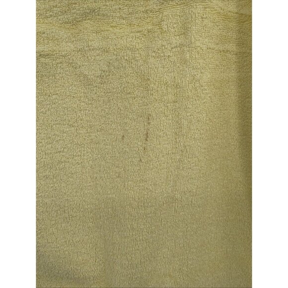3 Vintage Irregulars Yellow Bath Towels Embroidered Flower Hand Towel Retro - Picture 13 of 14